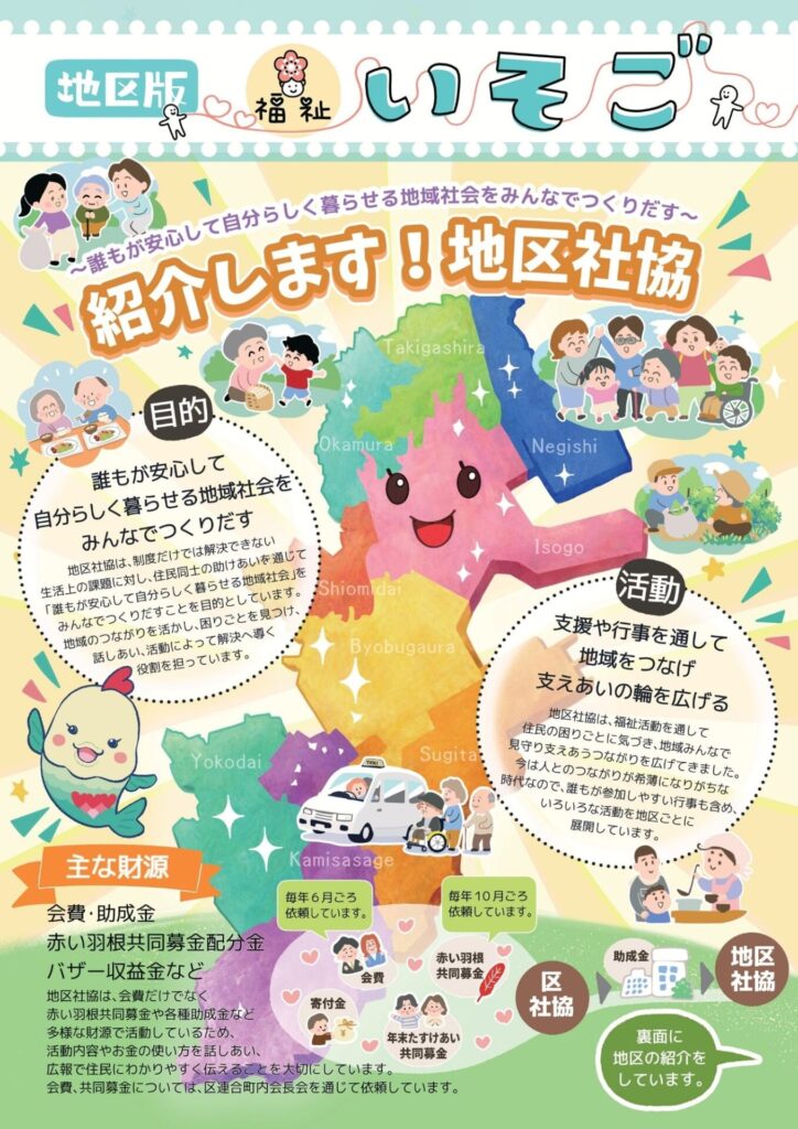 地区版「福祉いそご」画像